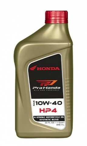 Honda HP4 10W-40 Semi-Synthetic Blend - 1 Quart
